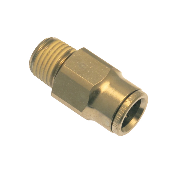 Straight Stud Connector 1/2 BSP x Tube OD 10mm