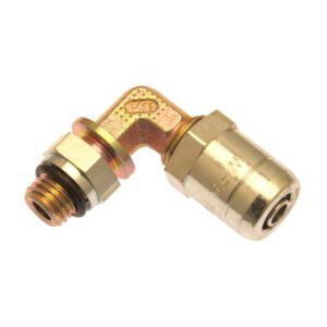 Brass Elbow Stud 90 Degree M22 x 1.5 x Tube 12 x 1.5mm