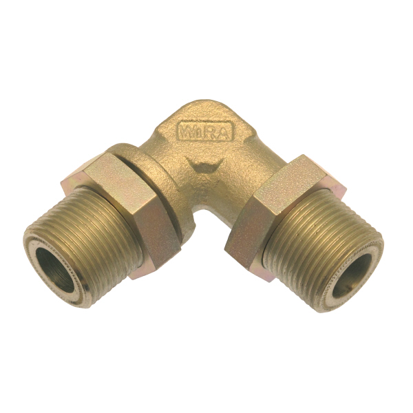 Male - Male Elbow Adaptor M22 x 1.5 x M22 x 1.5