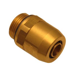 Brass Straight Stud Adaptor