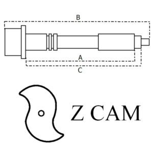 Camshaft Z Cam R/H L307mm
