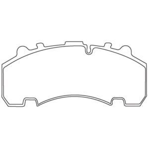 Brake Pad Set WVA29307, Caliper Knorr Bremse