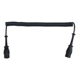 Electrical Coil Normal 24v 3m, 7 pin Black Moulded Plugs
