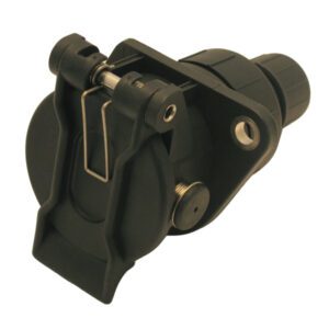 Electrical Socket ABS 5 Pin Crimped, Polypropylene