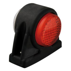 Marker Lamp, Red / White, 12/24v