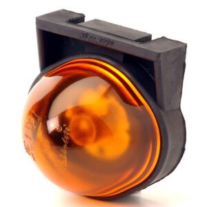 Amber Lamp Double Pole