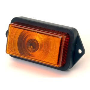 Amber Lamp Bulb, Model 550, cable entry