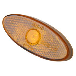 Amber LED Lamp Model 894, 1.5m Cable, Screw Mount
