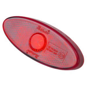 Red LED Lamp, Peg Mount