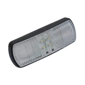 LED Marker Lamp White Model 50, 0.5m Flylead