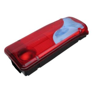 Model LC8 Rear Lamp Blue Lens RH, With Reflector, Rear AMP 1.5 Connector