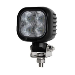 4 x 10W Compact Flood Beam LED Work Lamp With DT Connector – 12/24V Pack Qty 1