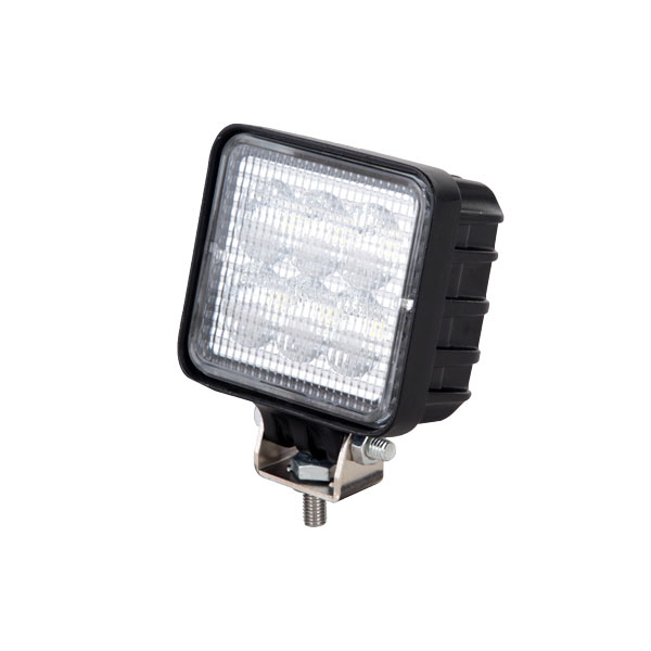 6 x 3W LED Square Reversing Flood Beam Work Lamp 18W - 10-30V Pack Qty 1