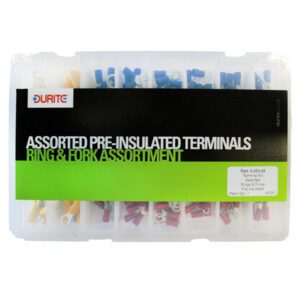 Assorted Pre-insulated Ring & Fork Terminals Pack Qty 1