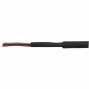 Black Heatshrink Polyolefin Adhesive-Lined Tubing – 4.5mm x 1.2M Pack Qty 1