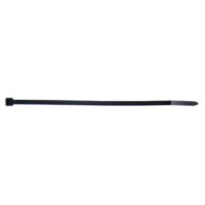 Black Nylon 6.6 Cable Ties – 370 x 7.6mm Pack Qty 100