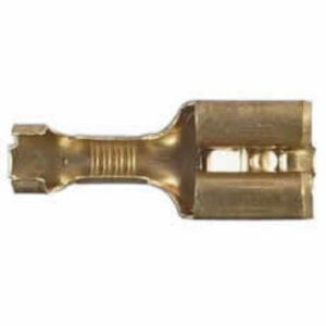Blade Terminal with Locking Tag – 6.30mm for 0.65-1.00mm(2) cable Pack Qty 50