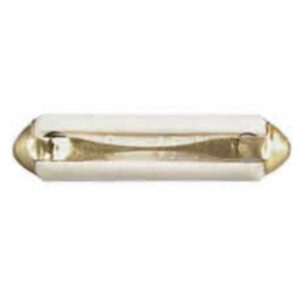 White 25mm Continental Type Fuse – 8A Pack Qty 10