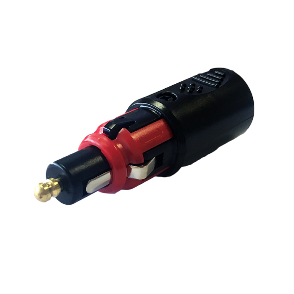 Cigarette Lighter Plug with Green LED Indicator - 8A Pack Qty 1