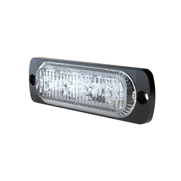 R10 High Intensity 4 Amber LED Warning Light (19 flash patterns) Pack Qty 1