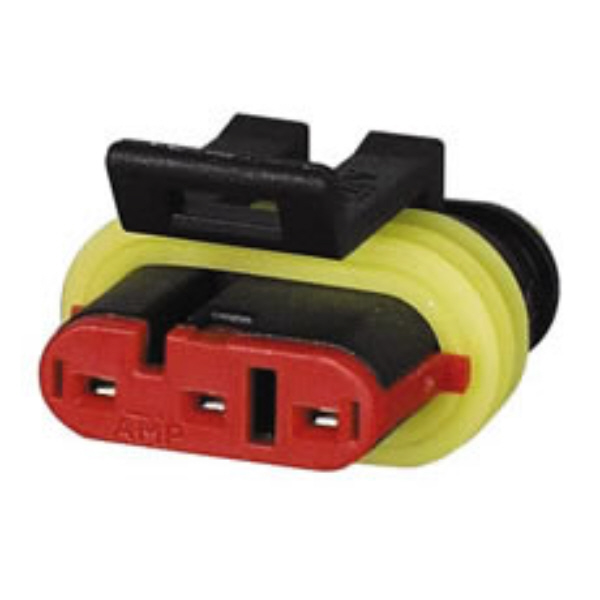 Superseal 1.50mm Female Receptacle Housing - 3 Way Pack Qty 1