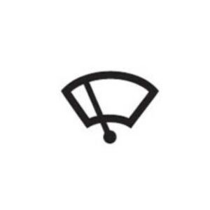Windscreen Wiper Legend for Single-Illuminated Rocker Switch Pack Qty 1