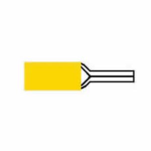 Yellow Pre-Insulated Pin Terminals – 2.90mm Pack Qty 1000