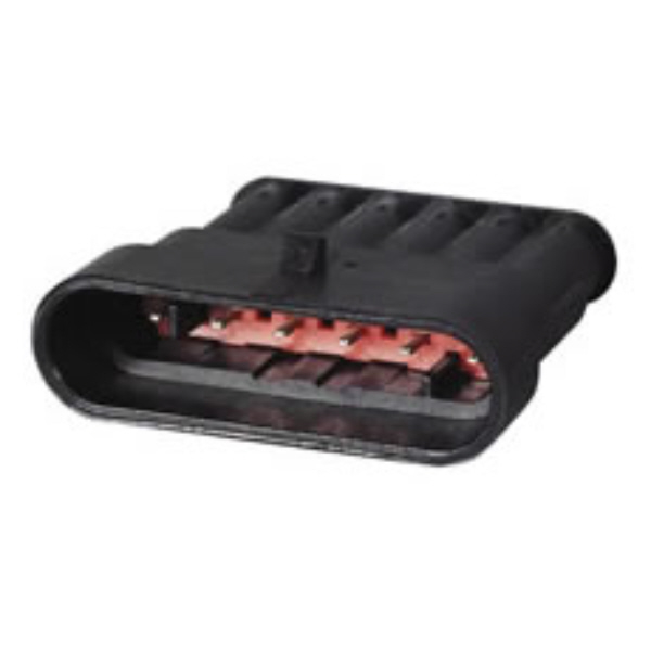 Superseal 1.50mm Male Blade Housing - 6 Way Pack Qty 1