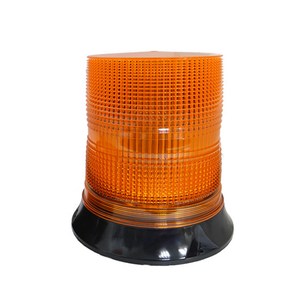 Amber Jumbo LED Beacon Three Bolt Fixing - 12V/24V Pack Qty 1