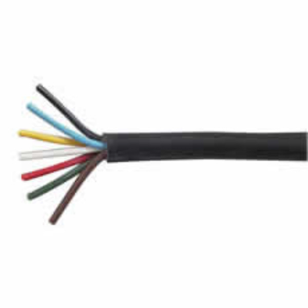 7 Core Thin-Wall PVC Trailer Cable - 0.75mm(2) x 30m Pack Qty 30