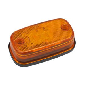 LED Marker Lamp Amber Model 18, Flylead