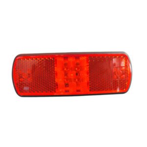 LED Marker Lamp Red Model 50, 0.5m Flylead